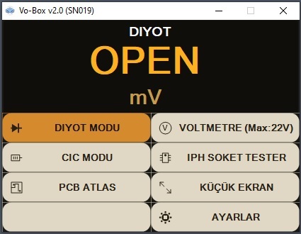 VOBOX2 donanım
